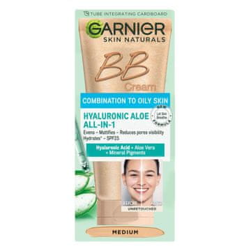 Garnier Skin Naturals dnevna BB krema za mješovitu do masnu kožu, Medium, 50 ml