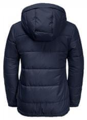 Jack Wolfskin 1609101_2210 Snow Fox Jacket dječja zimska jakna, tamno plava, 92