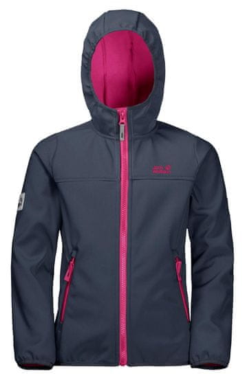 Jack Wolfskin 1608011_1033 Fourwinds Jacket sofsthell jakna za djevojčice