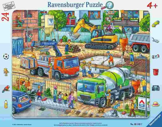 Ravensburger Slagalica Gradilište u gradu, 24 dijela (5142)