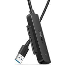 Ugreen CM321 adapter HDD SSD 2.5'' SATA III 3.0 - USB 3.2, crno