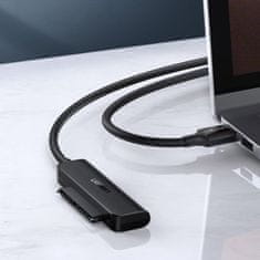 Ugreen CM321 adapter HDD SSD 2.5'' SATA III 3.0 - USB 3.2, crno