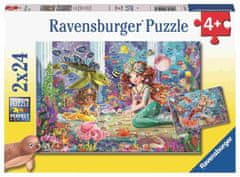 Ravensburger Slagalica Sirene, 2 x 24 dijelova (5147)