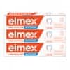 Elmex Caries Protection Whitening zubna pasta, 3x 75 ml