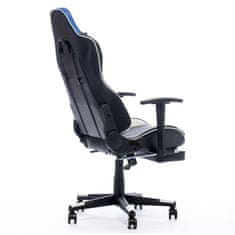 Bytezone Dolce gaming stolica, masažni jastuk, crno-plava