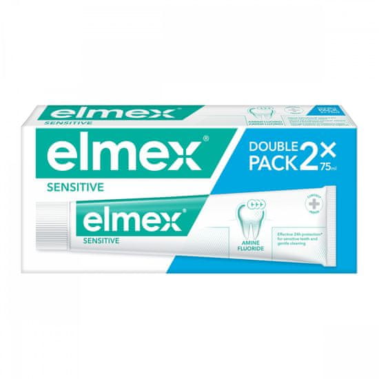 Elmex Sensitive pasta za zube, 2 x, 75 ml