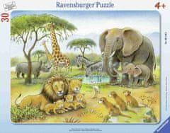 Ravensburger slagalica Afričke životinje, 30 dijela (6146)