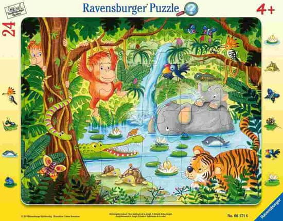 Ravensburger slagalica Džungla, 24 dijela (6171)