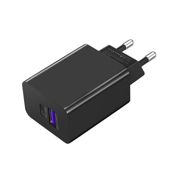 En-TRON brzi mrežni punjač QC3.0/SCP + PD 20 W (USB + TYPE-C) 100–240 V