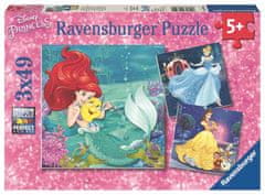 Ravensburger slagalica Pustolovine princeze, 3x49