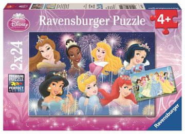 Ravensburger Princeze slagalica, 2 x 24 komada