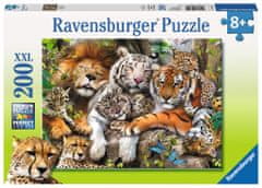 Ravensburger slagalica Divlje mačke, 200 komada