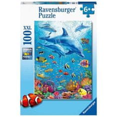 Ravensburger slagalica Dupini u podvodnom svijetu, 100 komada