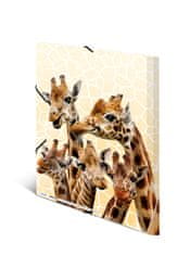 Herma mapa s preklopom i elastikom, A4, žirafe