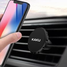 Kaku magnetski držač mobitela za auto, crno