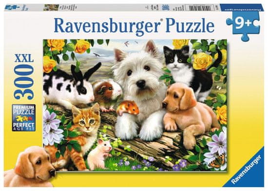 Ravensburger slagalica Vesele domaće životinje, 300 komada