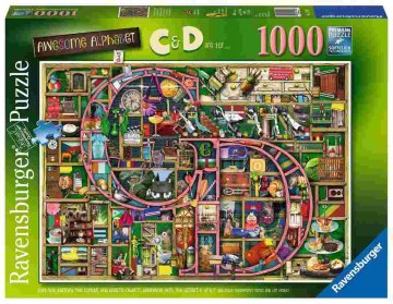 Ravensburger slagalica Zadivljujuća abeceda, 1000 dijelova (15183)