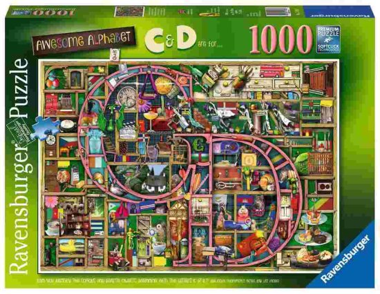 Ravensburger slagalica Zadivljujuća abeceda, 1000 dijelova (15183)
