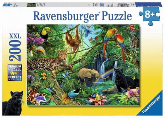 Ravensburger slagalica Jungle, 200 komada