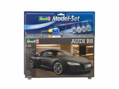 Revell Audi R8 model automobila, montažni set, 1:24, crni