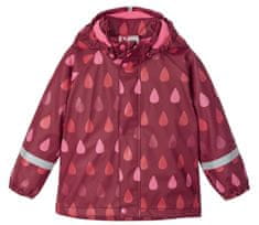 Reima 521507-3952 Koski djevojačka jakna za kišu, crvena, 92