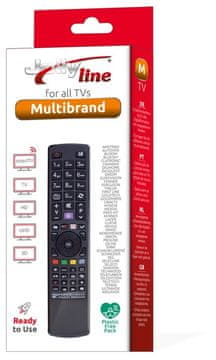 Jollyline Daljinski upravljač za starije marke televizora (MULTIBRAND)