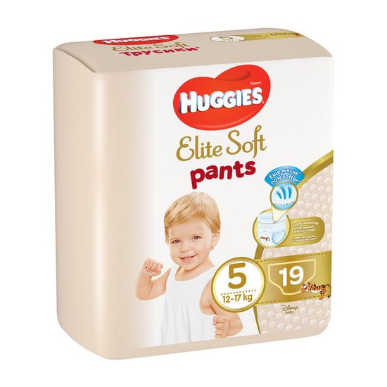 Huggies gaćice s pelenama Elite Soft Pants vel. 5, 19 komada.