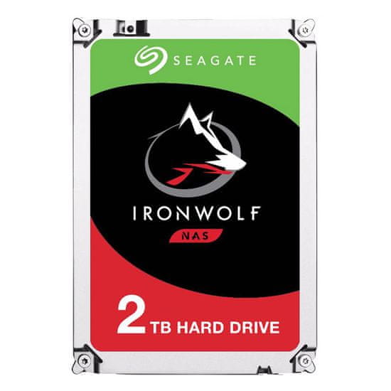 Seagate IronWolf NAS, 2 TB, 3,5'', SATA3, 64 MB