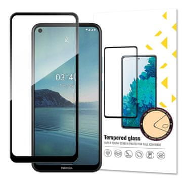 MG Full Glue Super Tough zaštitno staklo za Nokia 3.4, crno