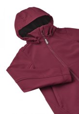 Reima Espoo 531564-3950 softshell jakna za djevojčice, 164, crvena