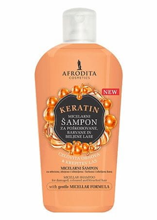 Kozmetika Afrodita Keratinski šampon za obojenu i izbijeljenu kosu