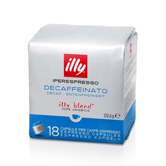 illy kava u kapsulama IE Cube Decaf, 18 kapsula