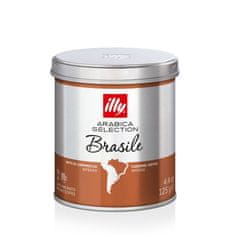 illy kava Brazilska, mljevena, s kofeinom, 125 g