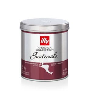 Illy kava Guatemala, mleta, kofeinska, 125 g