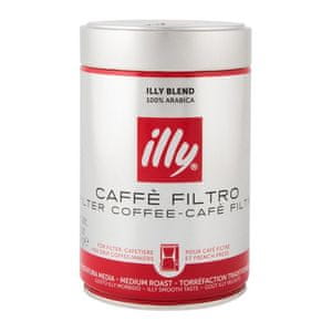Illy kava Crvena, mljevena, kofeinska, 250 g