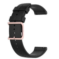 BStrap Silicone Rain remen za Garmin Venu 2 Plus, black