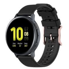 BStrap Silicone Rain remen za Garmin Venu 2 Plus, black