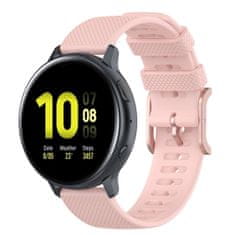 BStrap Silicone Rain remen za Garmin Venu 2 Plus, pink