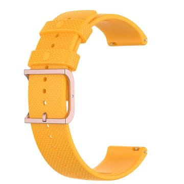 BStrap Silicone Rain remen za Xiaomi Amazfit GTS, yellow