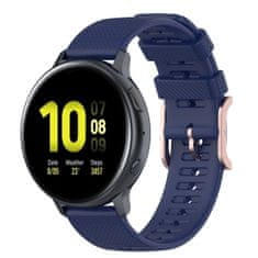 BStrap Silicone Rain remen za Garmin Venu 2, dark blue