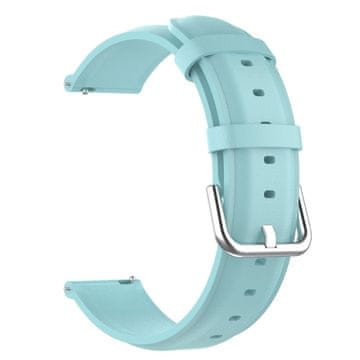 BStrap Leather Lux remen za Garmin Venu 2, light blue