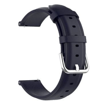 BStrap Leather Lux remen za Samsung Gear S3, zavy blue