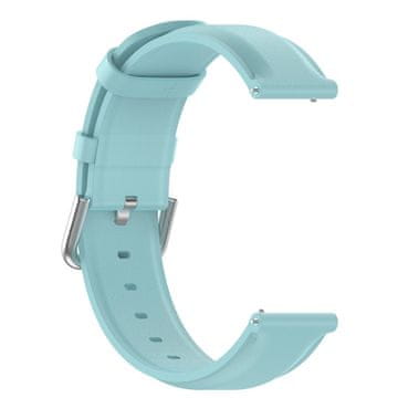 BStrap Leather Lux remen za Huawei Watch GT3 46mm, light blue