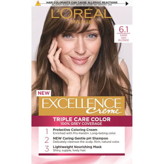 Loreal Paris boja za kosu Excellence, 6.1 Dark Ash Blonde