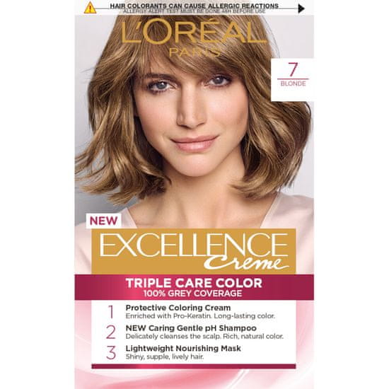 Loreal Paris boja za kosu Excellence, 7 Blonde