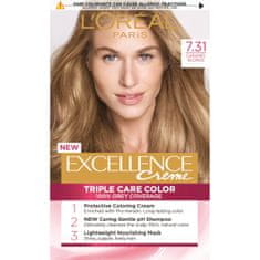 Loreal Paris boja za kosu Excellence, 7.31 Caramel Blonde