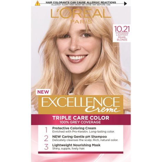 Loreal Paris boja za kosu Excellence, 10.21 Lightest Pearl Blonde