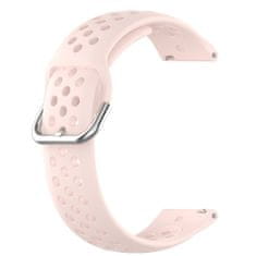 BStrap Silicone Dots remen za Garmin Vivoactive 4, pink