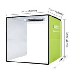Puluz Studio foto box s LED osvjetljenjem 30 cm, color