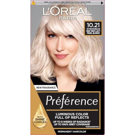 Loreal Paris boja za kosu Préférence, 10.21 Stockholm